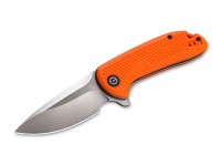 Taschenmesser, Orange, Flipper, Linerlock, D2, G10 Taschenmesser, Orange, Flipper, Linerlock, D2, G10