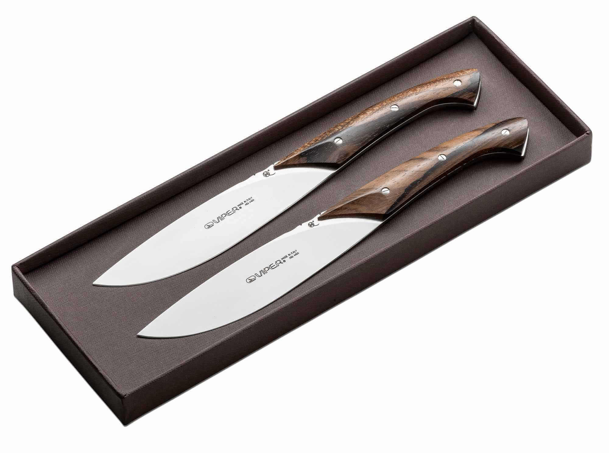 Viper Fiorentina Zirikote Steakmesser Set Böker Solingen