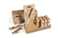 Taschenmesser, Braun, Nagelhau, Twist Lock, 420, Walnussholz Taschenmesser, Braun, Nagelhau, Twist Lock, 420, Walnussholz