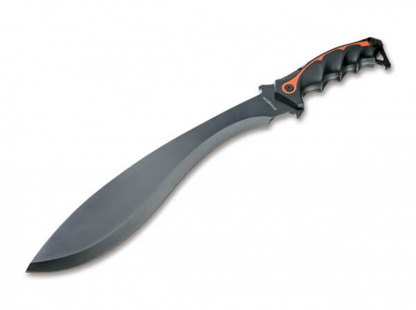 Feststehendes Messer, Schwarz, 420