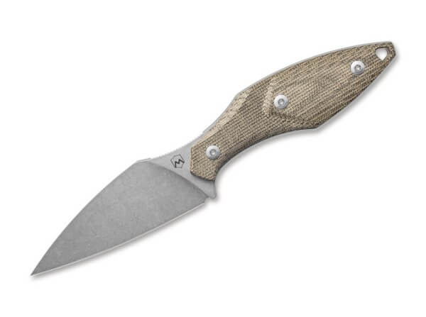 Feststehendes Messer, Grün, M390, Micarta