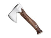 Axt / Tomahawk, Braun, 3Cr13, Maserbirkenholz Axt / Tomahawk, Braun, 3Cr13, Maserbirkenholz