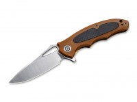 Taschenmesser, Braun, Flipper, Linerlock, D2, G10 Taschenmesser, Braun, Flipper, Linerlock, D2, G10