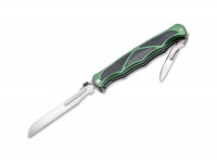 Taschenmesser, Grün, Daumenpin, Linerlock, Aluminium Taschenmesser, Grün, Daumenpin, Linerlock, Aluminium