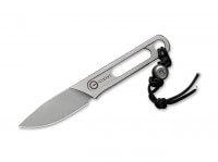 Feststehendes Messer, Grau, 10Cr15CoMoV, Edelstahl Feststehendes Messer, Grau, 10Cr15CoMoV, Edelstahl