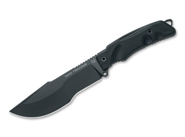 Feststehendes Messer, Schwarz, N690, Forprene