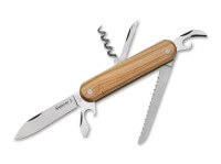 Taschenmesser, Braun, Nagelhau, Slipjoint, 420, Olivenholz Taschenmesser, Braun, Nagelhau, Slipjoint, 420, Olivenholz