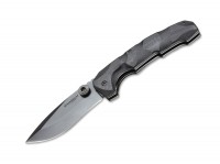 Taschenmesser, Schwarz, Daumenpin, Linerlock, 440A, G10 Taschenmesser, Schwarz, Daumenpin, Linerlock, 440A, G10