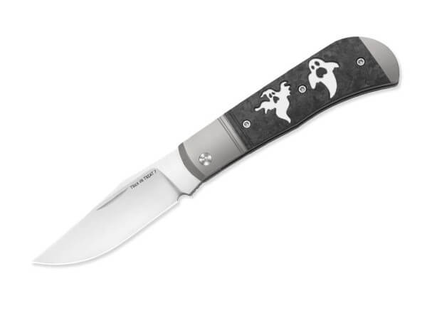 Taschenmesser, Schwarz, Nagelhau, Slipjoint, 14C28N, Aluminium