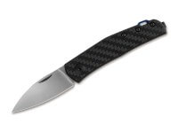 Taschenmesser, Schwarz, Nagelhau, Slipjoint, CPM-20CV, Kohlefaser Taschenmesser, Schwarz, Nagelhau, Slipjoint, CPM-20CV, Kohlefaser