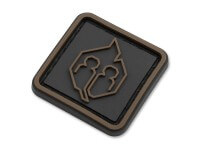 Patch, Schwarz Patch, Schwarz