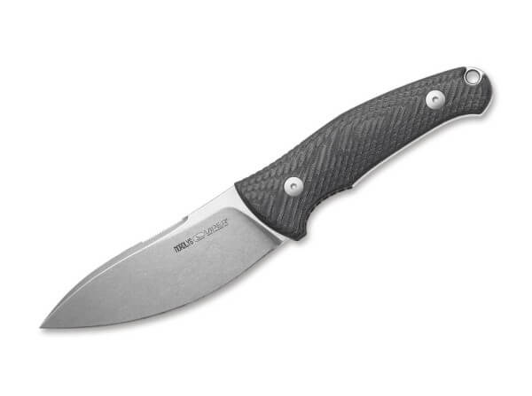 Feststehendes Messer, Schwarz, N690, Kunststoff