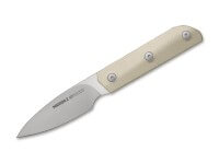 Feststehendes Messer, Weiß, M390, G10 Feststehendes Messer, Weiß, M390, G10