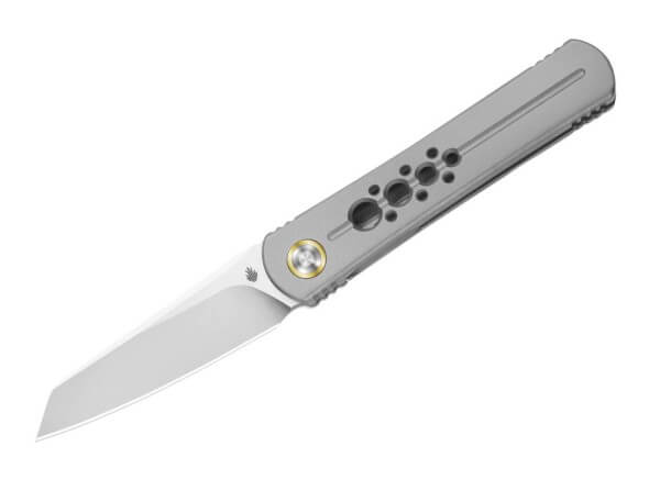 Taschenmesser, Grau, Flipper, Framelock, M390, Titan