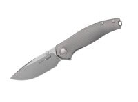 Taschenmesser, Grau, Daumenpin, Linerlock, MagnaCut, Titan Taschenmesser, Grau, Daumenpin, Linerlock, MagnaCut, Titan