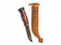 Feststehendes Messer, Braun, Feststehend, Kohlenstoffstahl, Birkenholz Feststehendes Messer, Braun, Feststehend, Kohlenstoffstahl, Birkenholz