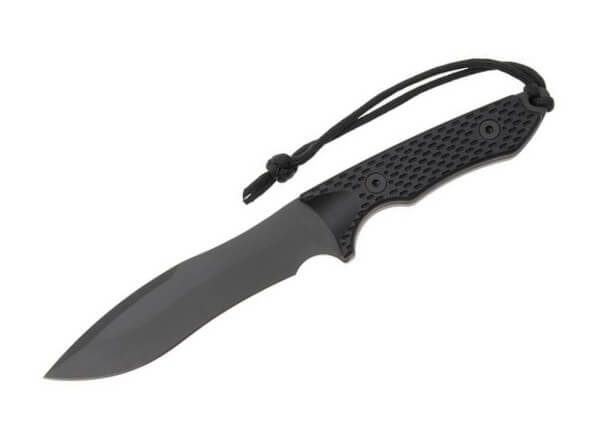 Feststehendes Messer, Schwarz, MagnaCut, Micarta