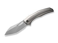 Taschenmesser, Silber, Flipper, Framelock, CPM-20CV, Titan Taschenmesser, Silber, Flipper, Framelock, CPM-20CV, Titan