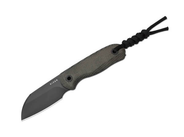 Feststehendes Messer, Grün, CPM-S-45VN, Micarta