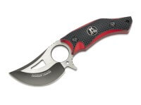 Feststehendes Messer, Rot, Feststehend, 7Cr17MoV, Aluminium Feststehendes Messer, Rot, Feststehend, 7Cr17MoV, Aluminium