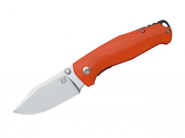 Taschenmesser, Orange, Daumenpin, Linerlock, N690, G10