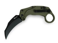 Taschenmesser, Grün, Nein, Button Lock, N690, Aluminium Taschenmesser, Grün, Nein, Button Lock, N690, Aluminium