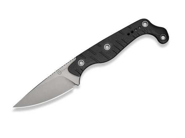 Feststehendes Messer, Schwarz, Nitro-V, G10