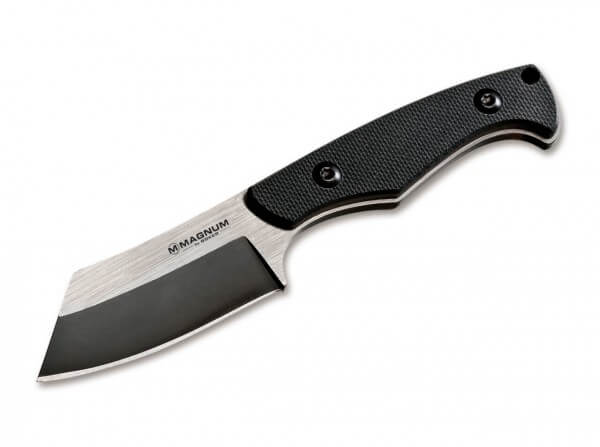 Feststehendes Messer, Schwarz, Feststehend, 440A, G10