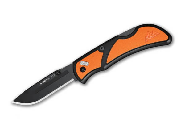 Taschenmesser, Orange, Daumenpin, Backlock, 420J2, GRN