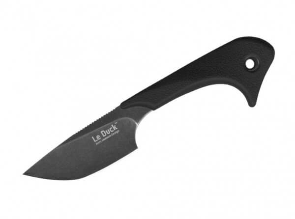 Feststehendes Messer, Schwarz, 8Cr14, TPR