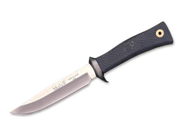 Feststehendes Messer, Schwarz, 420HC, Kunststoff