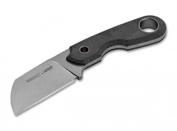 Feststehendes Messer, Schwarz, M390, Micarta