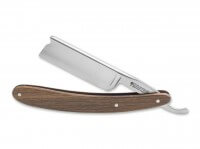 Rasiermesser, Braun, Kohlenstoffstahl, Eichenholz Rasiermesser, Braun, Kohlenstoffstahl, Eichenholz