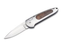 Taschenmesser, Silber, Druckknopf, Druckknopf, 4034, Thujaholz Taschenmesser, Silber, Druckknopf, Druckknopf, 4034, Thujaholz