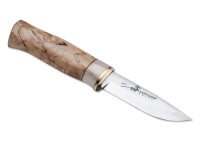 Feststehendes Messer, Braun, Feststehend, 12C27, Birkenholz Feststehendes Messer, Braun, Feststehend, 12C27, Birkenholz