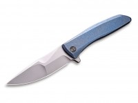 Taschenmesser, Blau, Flipper, Framelock, CPM-20CV, Titan Taschenmesser, Blau, Flipper, Framelock, CPM-20CV, Titan