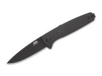 Taschenmesser, Schwarz, Daumenpin, Linerlock, 154CM, Aluminium Taschenmesser, Schwarz, Daumenpin, Linerlock, 154CM, Aluminium