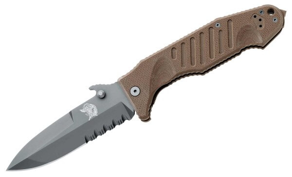 Taschenmesser, Khaki, Linerlock, N690, G10