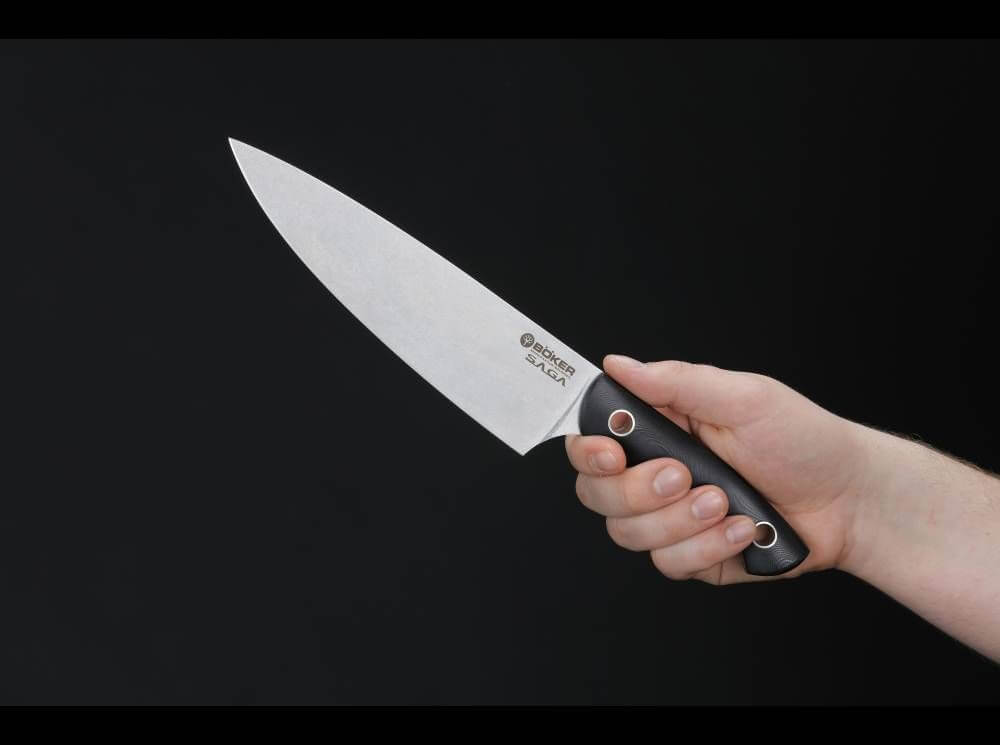 Böker Saga Paring Knife G10 Satin