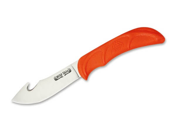Feststehendes Messer, Orange, Feststehend, 420J2, Plastisches Elastomer