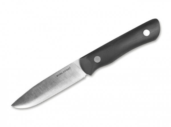 Feststehendes Messer, Schwarz, Feststehend, D2, G10