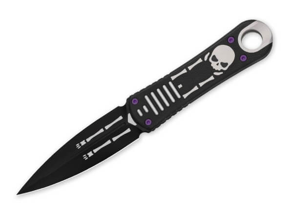 Feststehendes Messer, Schwarz, AEB-L, G10