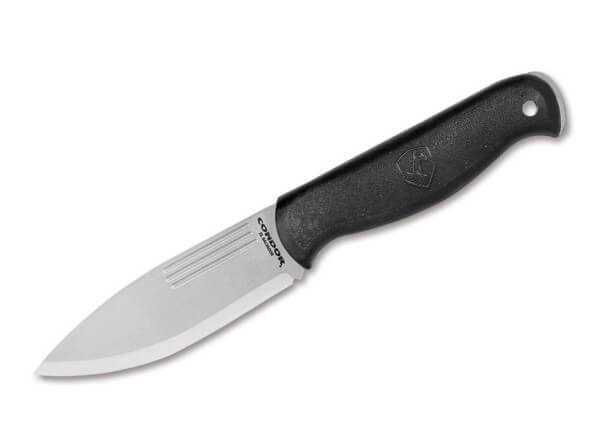 Feststehendes Messer, Schwarz, 1095, Polypropylen