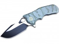 Taschenmesser, Grün, Flipper, Framelock, M390, Titan Taschenmesser, Grün, Flipper, Framelock, M390, Titan