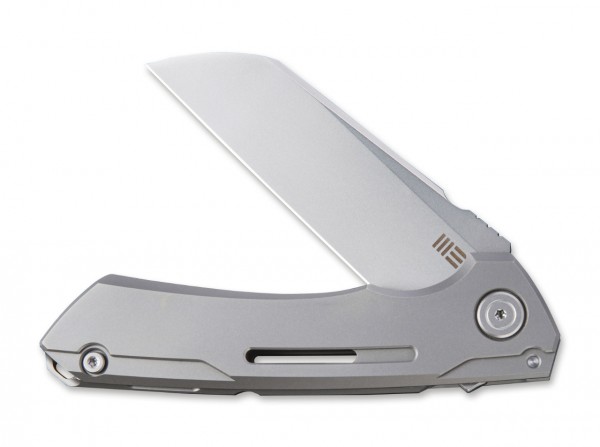 Taschenmesser, Grau, Flipper, Framelock, CPM-20CV, Titan