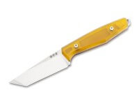 Feststehendes Messer, Gelb, Feststehend, MagnaCut, Ultem Feststehendes Messer, Gelb, Feststehend, MagnaCut, Ultem