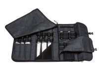 Kochmesser, Schwarz, Feststehend, X50CrMoV15, Spezialkunststoff Kochmesser, Schwarz, Feststehend, X50CrMoV15, Spezialkunststoff