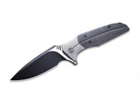 Taschenmesser, Grau, Flipper, Framelock, CPM-S-35VN, Kohlefaser Taschenmesser, Grau, Flipper, Framelock, CPM-S-35VN, Kohlefaser