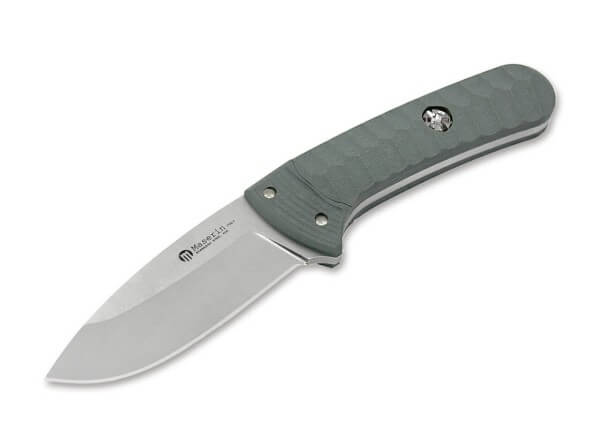 Feststehendes Messer, Grau, 440C, G10