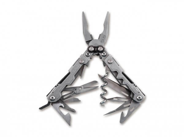 Multitool, Silber, Nagelhau, 5Cr15MoV, Edelstahl